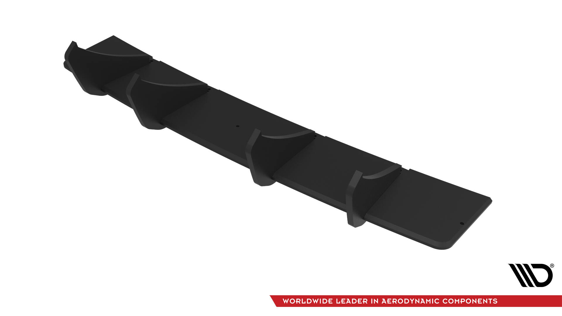 Street Pro Achter Diffuser passend voor Audi S3 / A3 S-line 8Y Facelift Maxton Glanzend zwart
