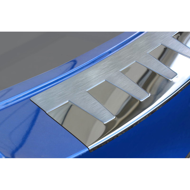 Stainless Steel Rear bumper protector  Skoda Octavia III RS Kombi 2013-2016 'Ribs'