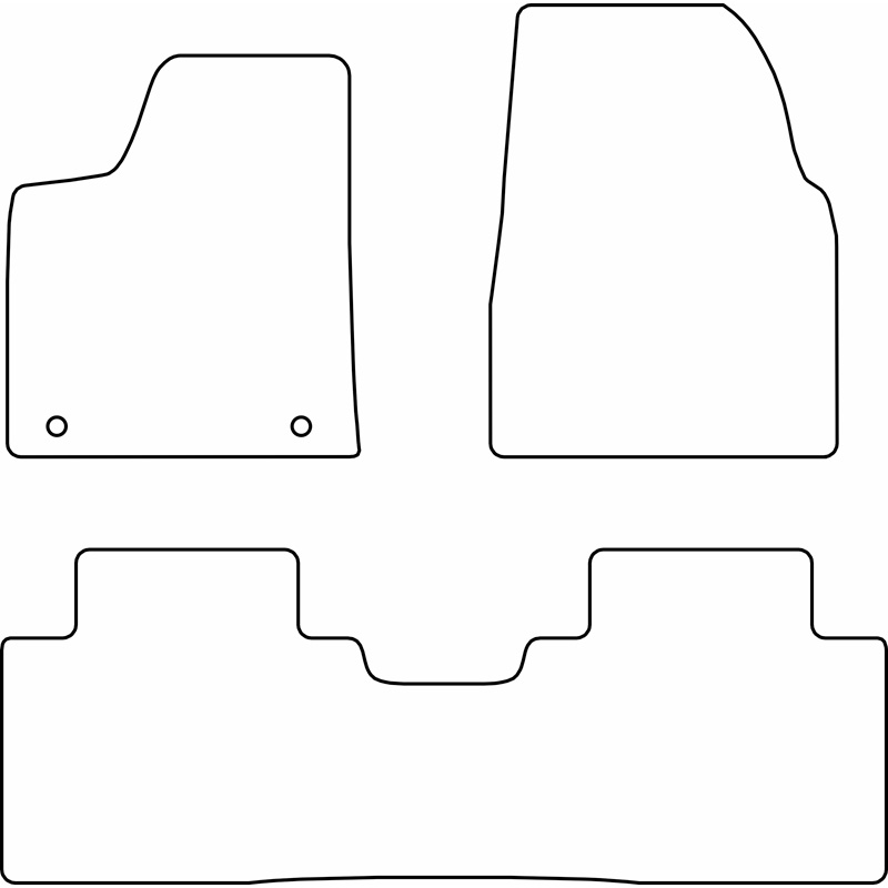 Set velour car mats  Leapmotor B10 2025-