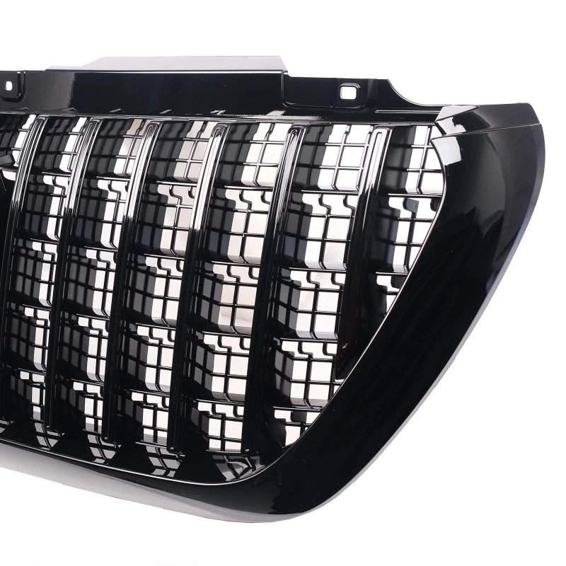 Grill passend voor Mercedes Sprinter W907 W910 18- Zwart AMG Look Mesh