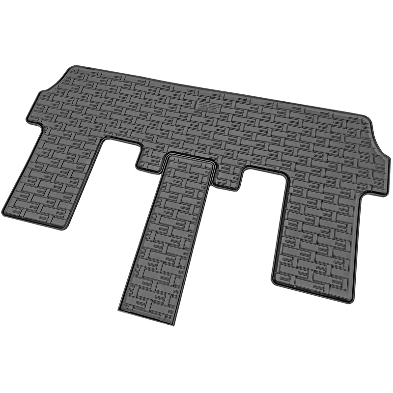 CIKCAR Rubber car mats set  Volkswagen ID.Buzz Bus Personal (Long wheel base) 2022- (Third row) (1-piece)