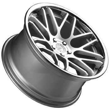 VERTINI MAGIC CONCAVE INOX SILVER MACHINE POLISHED 8,5x19 5x122