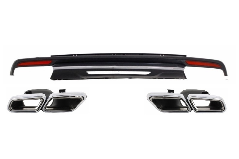 Diffuser passend voor Mercedes S-Klasse W222 AMG S63