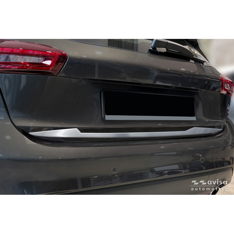 Avisa Brushed Stainless Steel Trunk Tailgate Trim Cover  Ford Focus IV HB 2018-2021 & Facelift 2021-