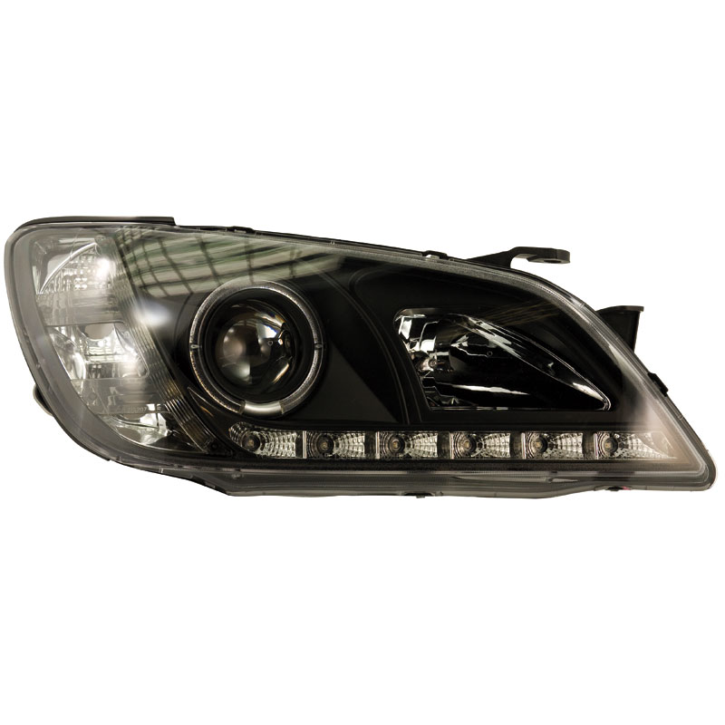Set Headlights in DRL-Look  Lexus IS300 1998-2005 - Black