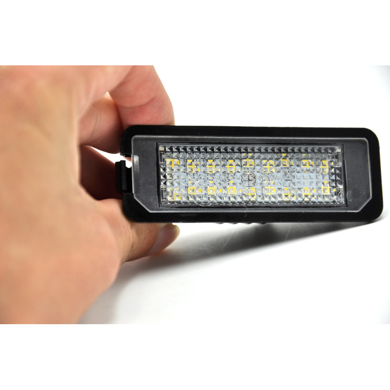Set LED License Plate Lights  Audi / Volkswagen / Skoda / Seat / Porsche / Bentley various models