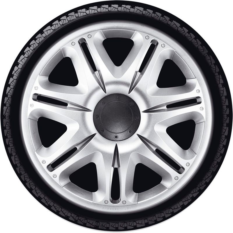 Set J-Tec wheel covers Nascar 16-inch silver
