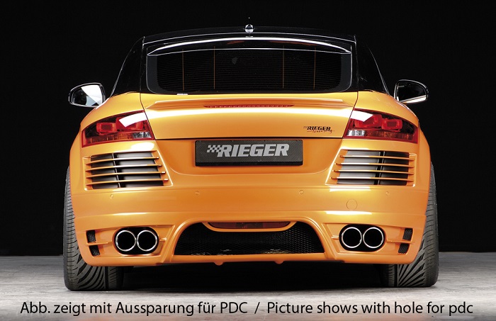 Rearbumper Audi TT 09.06- Rieger