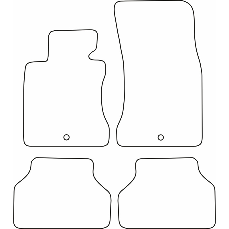 Set velour car mats  BMW 5-Series (E60-E61) 2003-2011