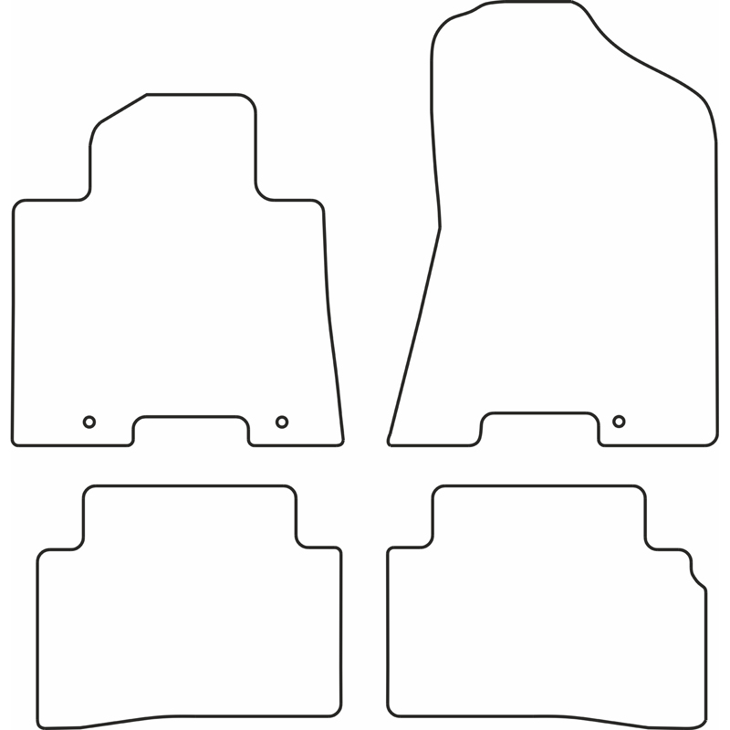 Set car mats  Hyundai Tucson 2015-