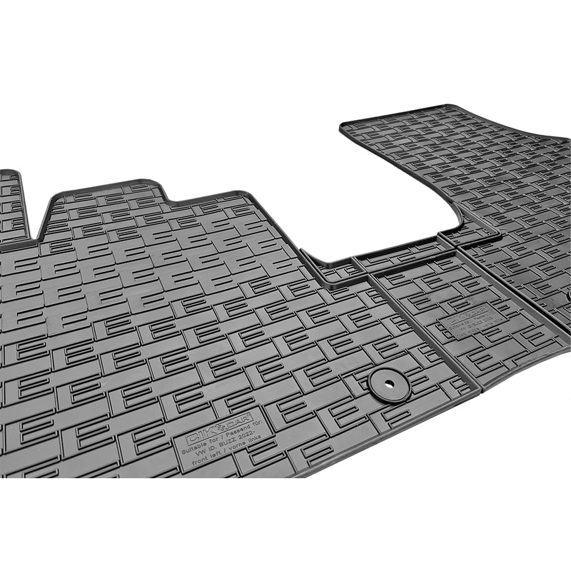 Rubber car mats set  Volkswagen ID.Buzz Bus 2022- (3-pieces)