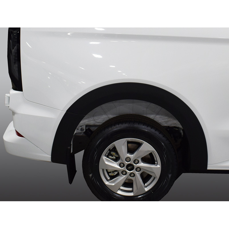 RGM Set Wheel arch extensions  Ford Transit Custom 2023- Long Wheel Base - Black
