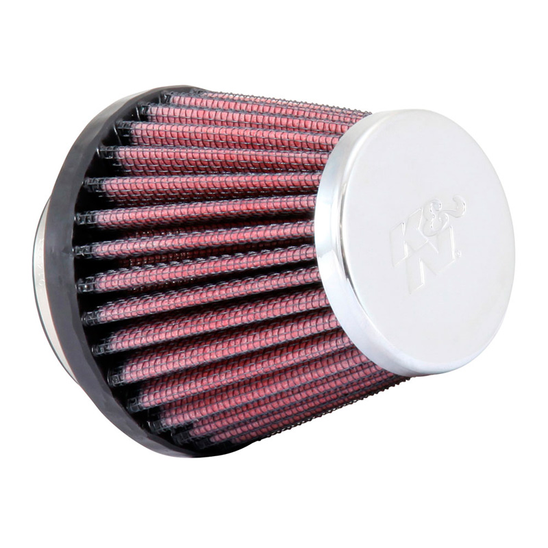 K&N Universal Conical Air Filter 43mm flange, 76mm base, 51mm top, 70mm height (RC-1070)