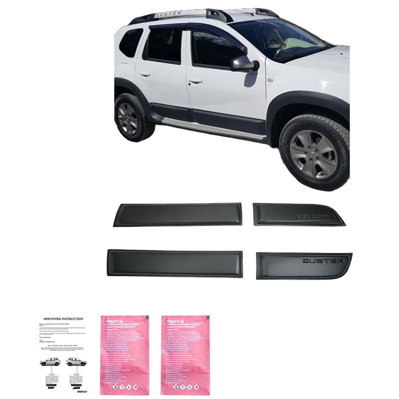 Body Cladding  Dacia Duster I 2010-2017 - Matt black