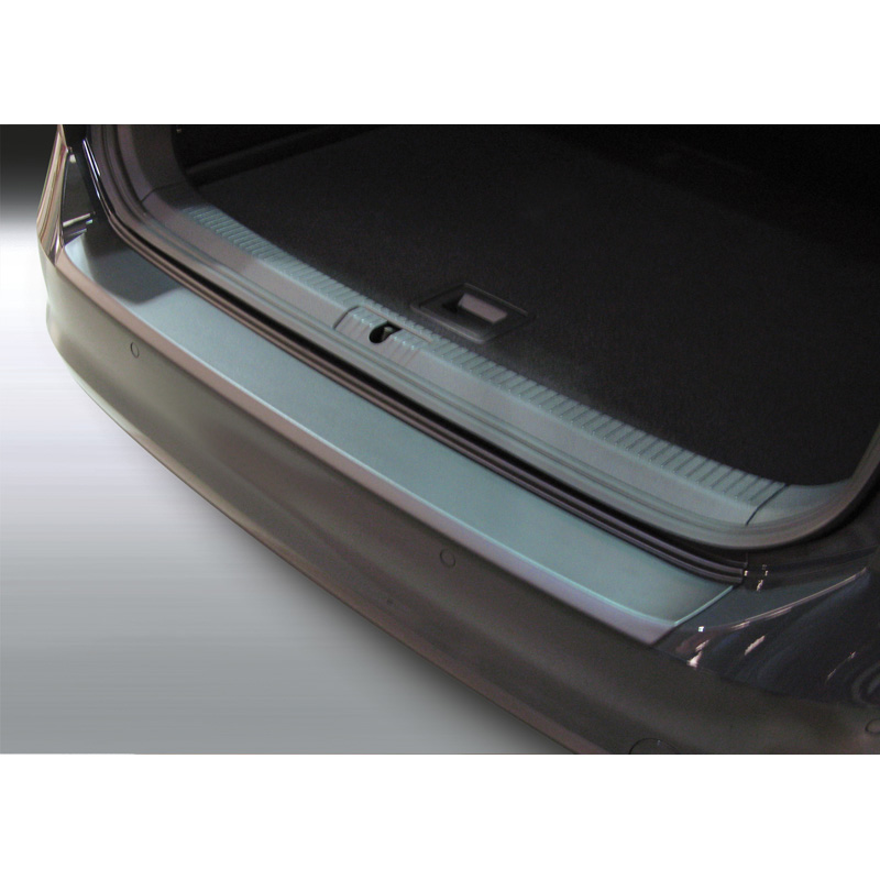 ABS Rear bumper protector  Volkswagen Golf VII Variant 2013-2017 (incl. GTI & R) Black