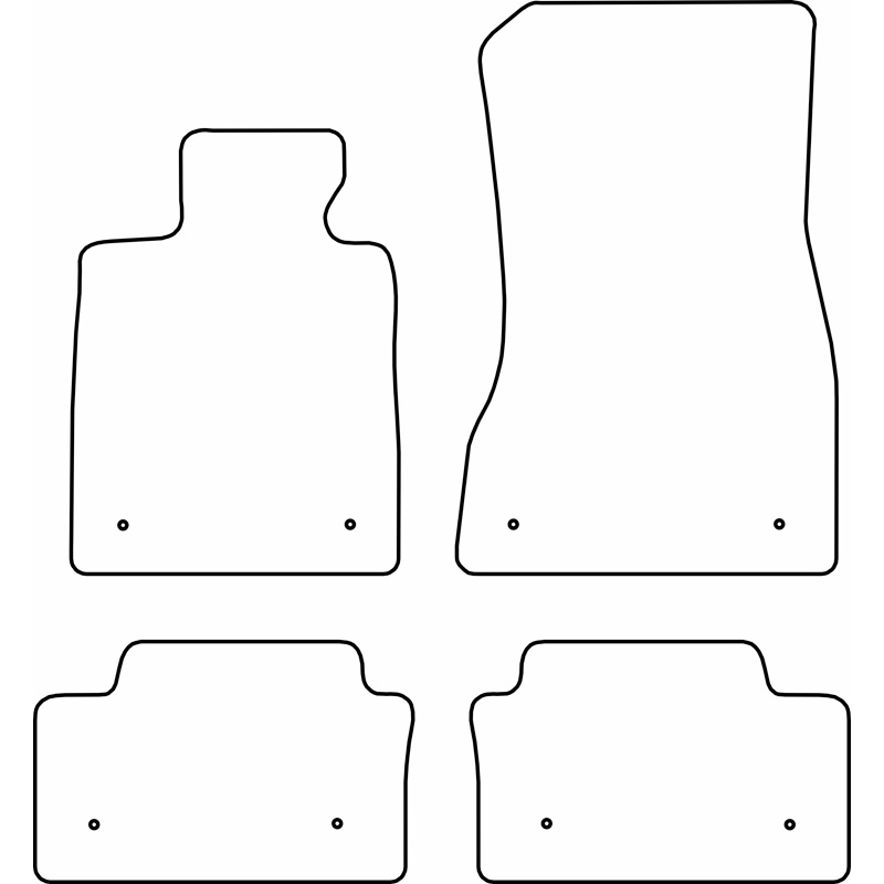 Set car mats  BMW 5-Series (G60) Sedan & i5 (Electric) 2023-