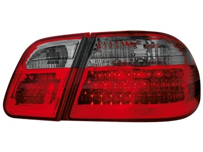 Taillights Mercedes E-Class W210 95-02 LED Red/smoke