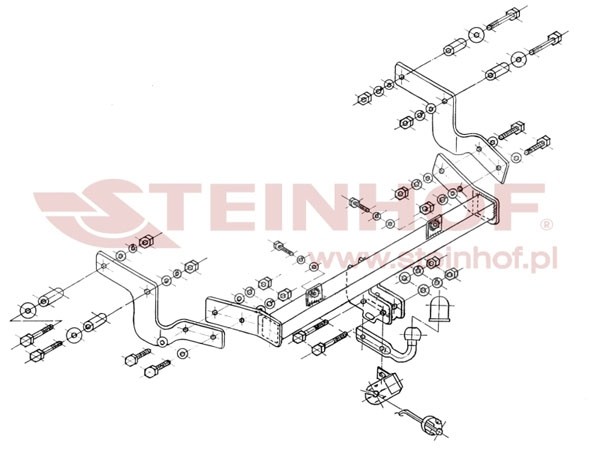 Trekhaak Citroen Berlingo I 1996-12/2002