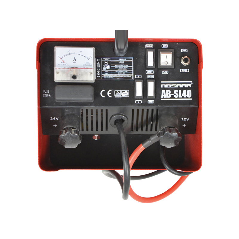 Absaar AB-SL40 Professional Battery Charger 12V/24V 40A - Jumpstarter function 250A