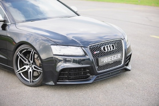 Voorbumper passend voor Audi A5 B8/B81 07-11 SRA+PDC Rieger