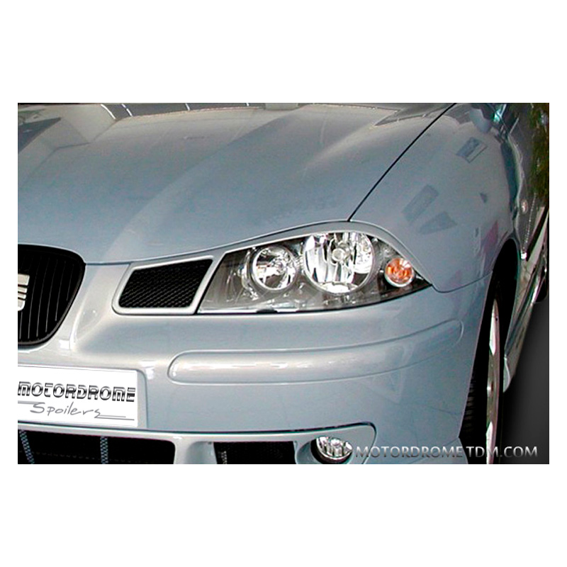 Head Light Spoilers  Seat Ibiza 6L 2002-2008 (ABS)