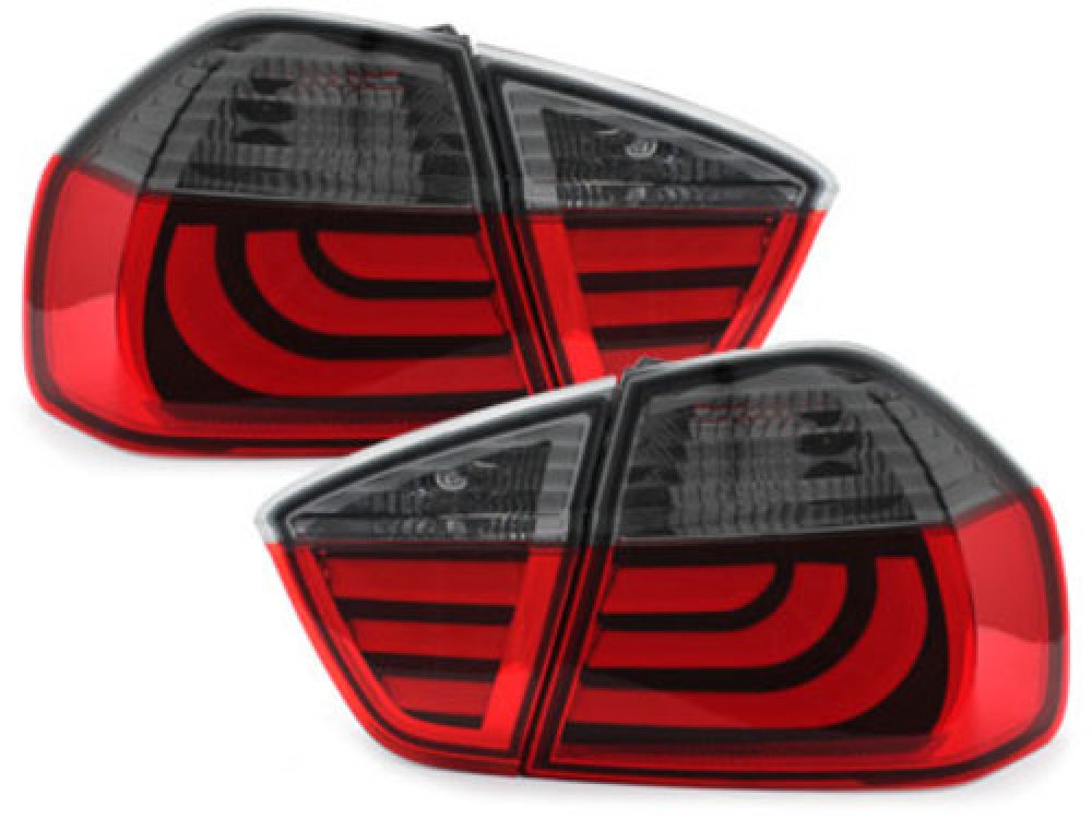 Taillights fits BMW 3 serie E90 LED 05-08 smoke Cardna