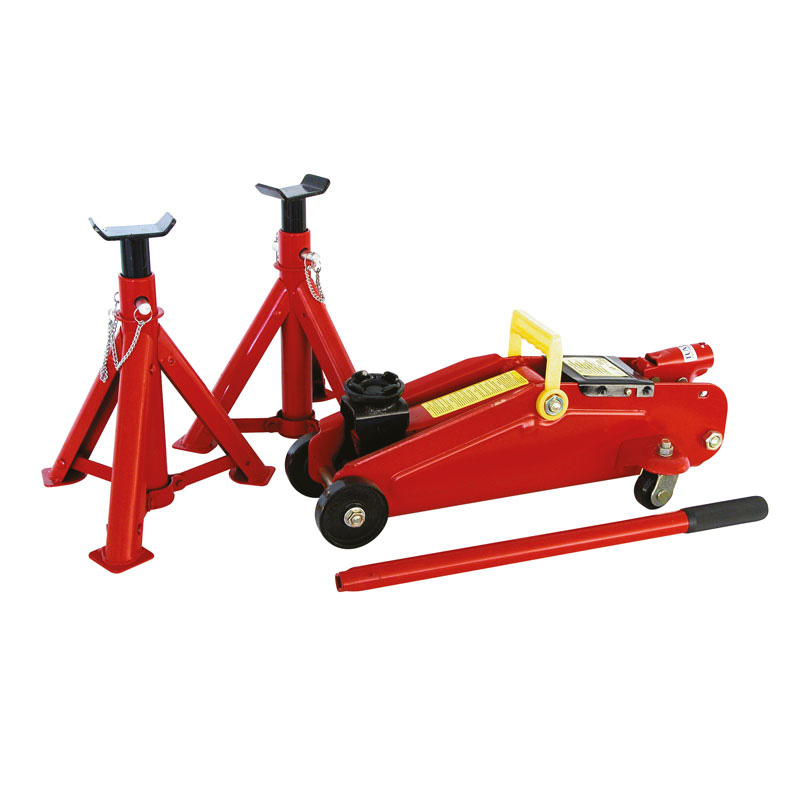 Carpoint Trolley Jack & Axle Stands 2000kg