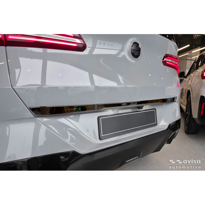 Avisa Black Chrome Stainless Steel Tailgate Trim  BMW X3 (G45) 2024- excl. M-Sport