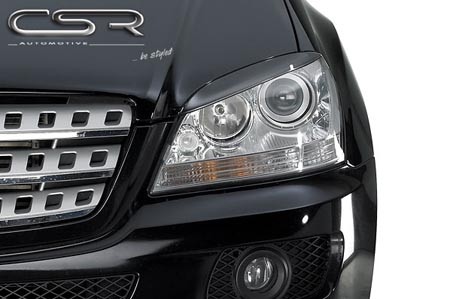 Headlightspoilers Mercedes Benz ML, W164