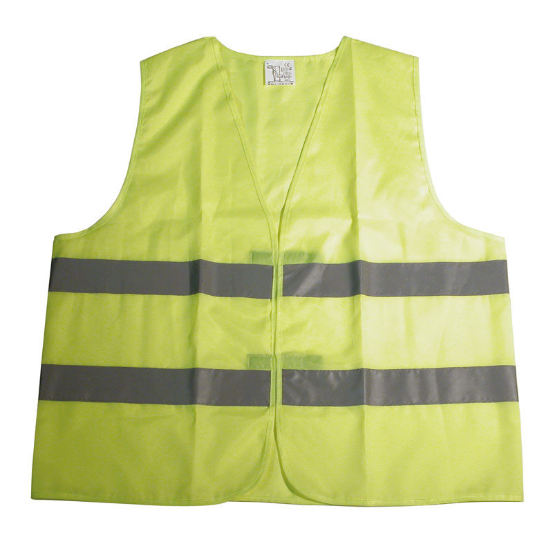 Carpoint High Visibility Vest Oxford Yellow XL