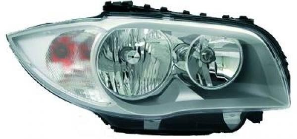 Koplamp links E87 04-07 TYC H7+H7