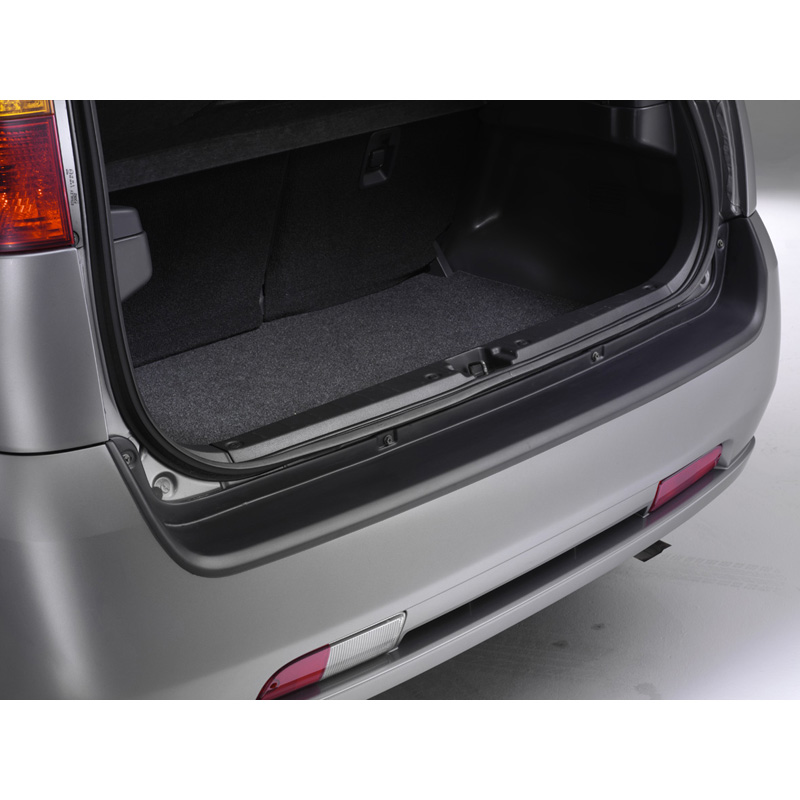 ABS Rear bumper protector  Suzuki Ignis 2003-2008 Black