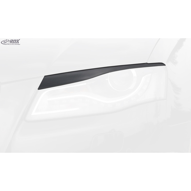 Head light spoilers  Audi A4 B8 2008-2012 (ABS)