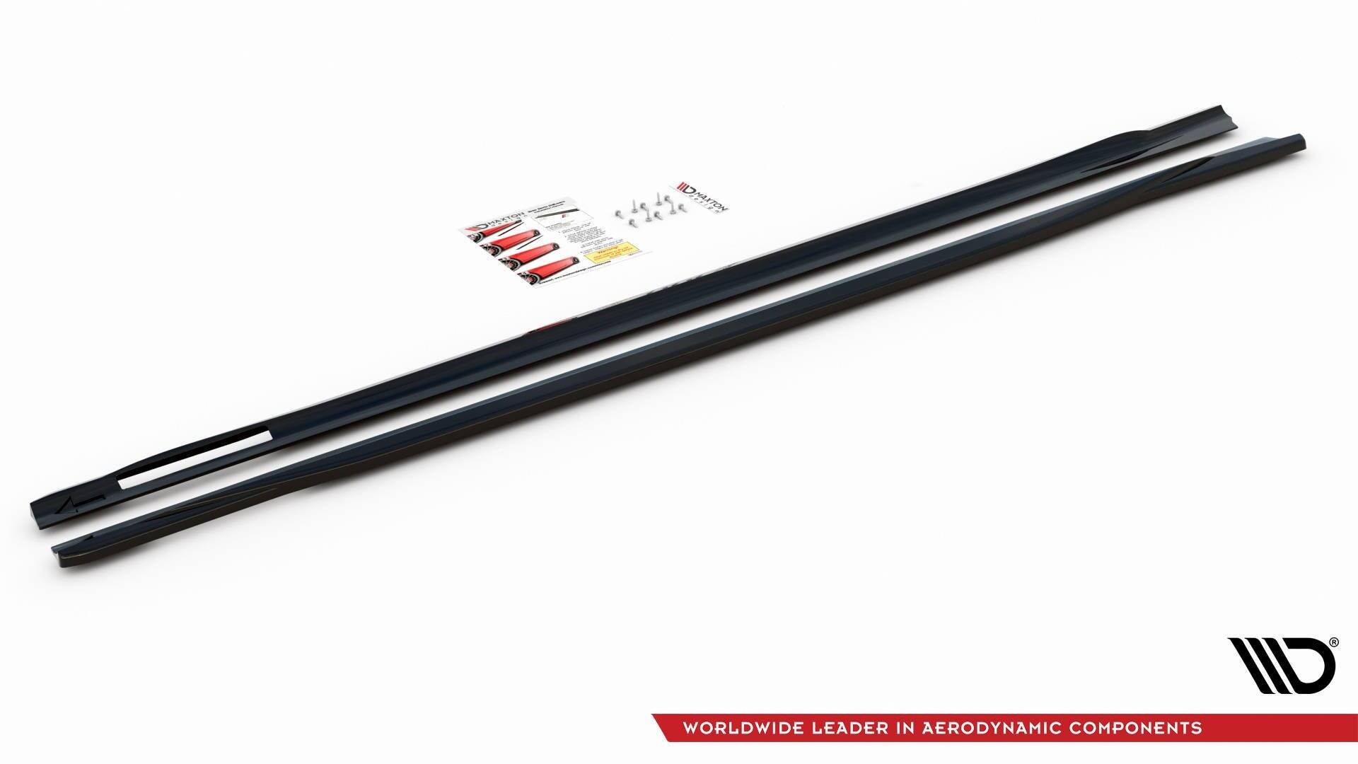 Bodykit passend voor BMW M440i G22 / G23 / G22 Facelift / G23 Facelift Maxton Glanzend zwart