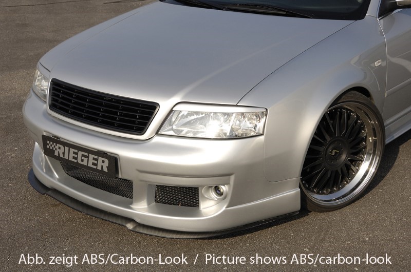 Spoilerzwaard voor Frontbumper Audi A6 4b vanaf model 02 Rieger
