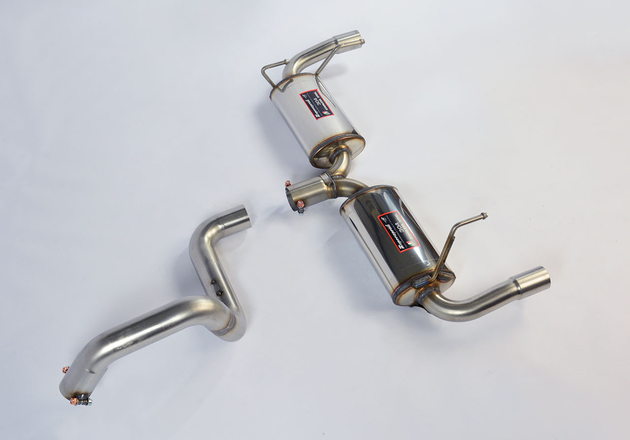 500 ABARTH 1.4T Multiair "Mod. USA" Rear exhaust Right - Left