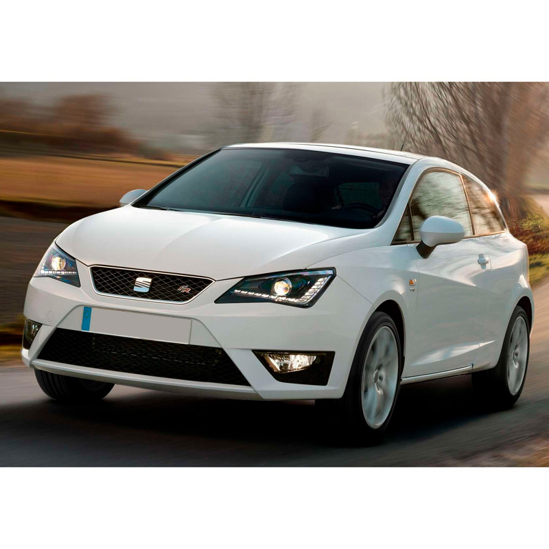 Front bumper  Seat Ibiza 6J Facelift 3/5doors + ST 2013- 'FR-Look' incl. Grills & Fog lights (PP)