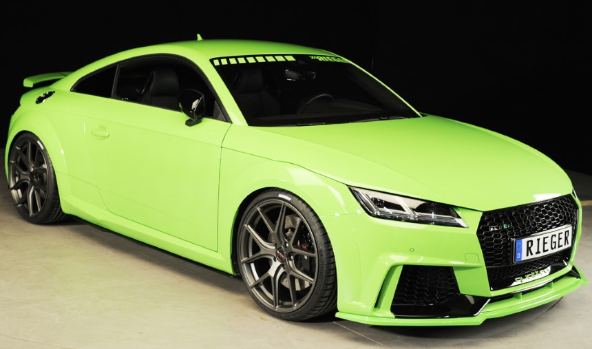 Zijskirts passend voor Audi TT S/RS 8J1-FV/8S 16-18 ABS Rieger (Set)