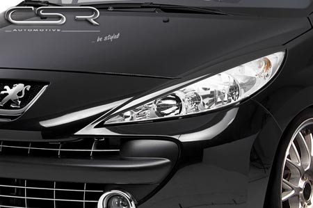 Headlightspoilers Peugeot 207