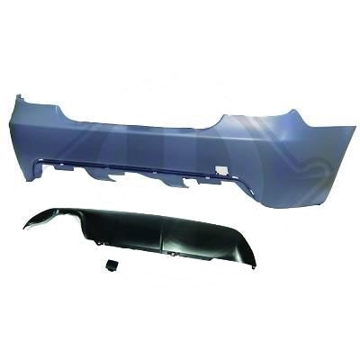 Rear bumper BMW 5-Serie E60 7/03- Sedan