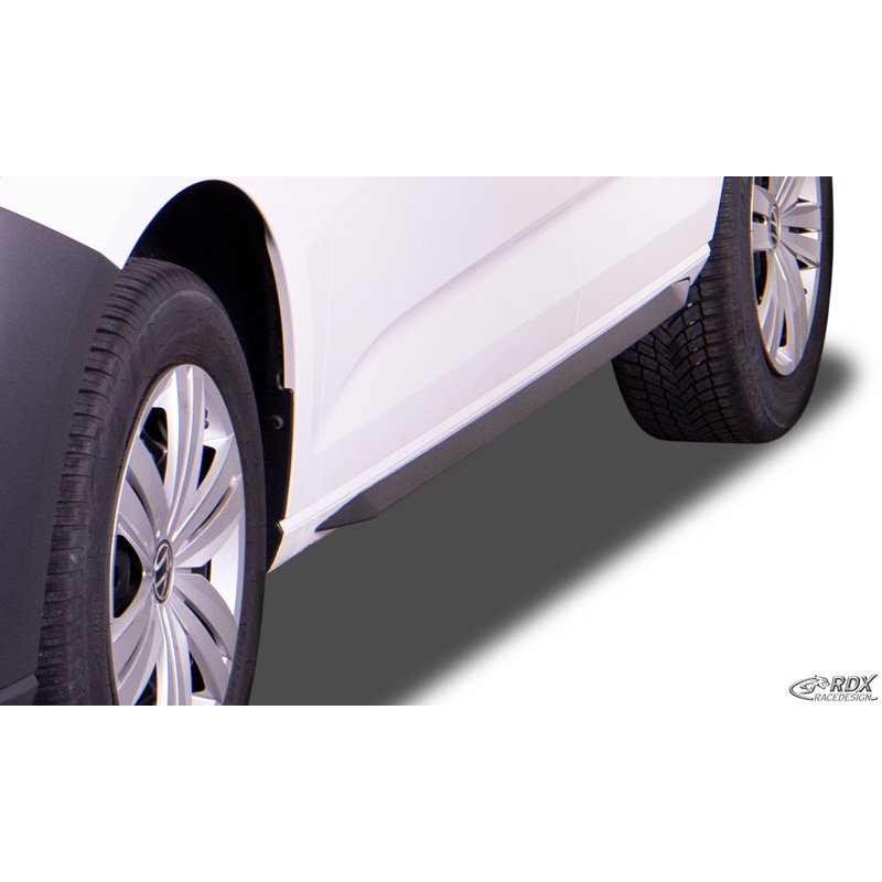 Side skirts  Volkswagen Caddy V Maxi 2020- 'Slim' (ABS)