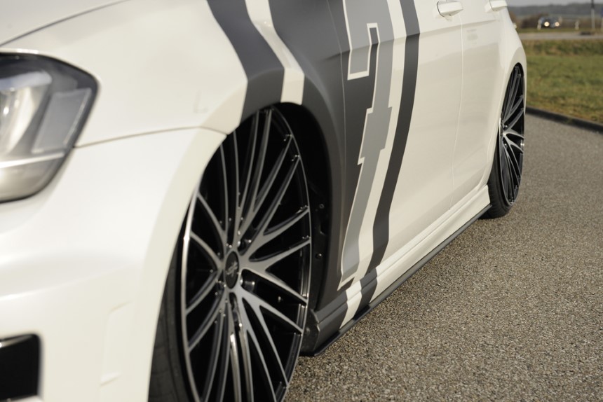 Zijskirts passend voor VW Golf 7 R-line Rieger