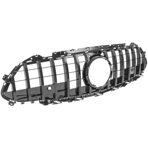 Grill passend voor Mercedes CLS C257 GTR Design Glans Zwart