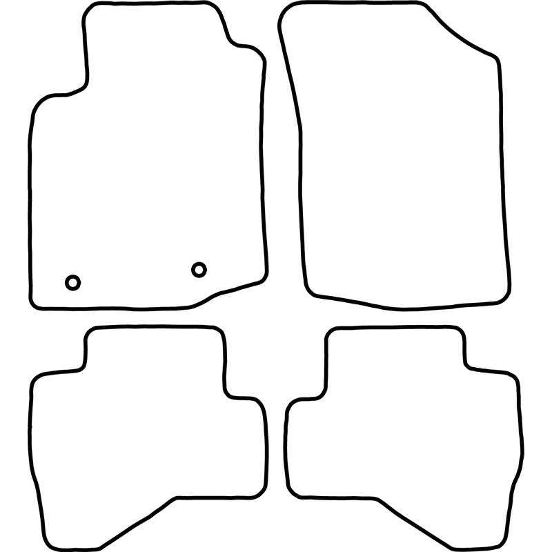 Set car mats  Toyota Aygo 2014-