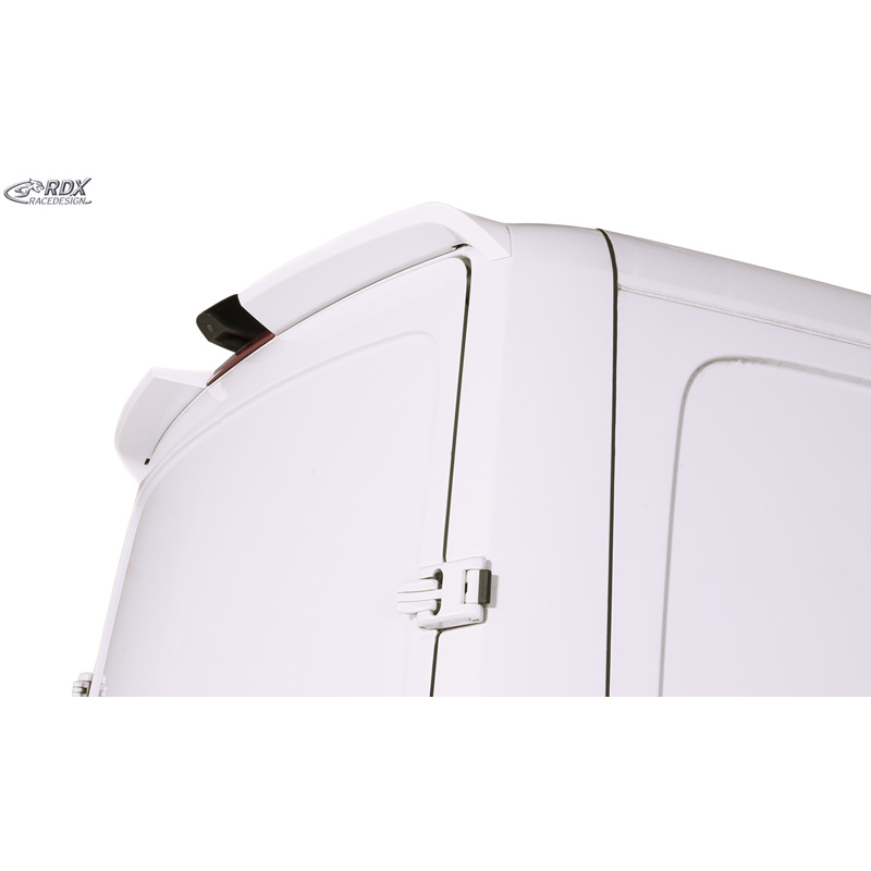 RDX Roof spoiler  Volkswagen Crafter (H1) 2006-2016 & Mercedes Sprinter (H1) 2006-2018 & 2018- (with 2 barn doors) (PU)