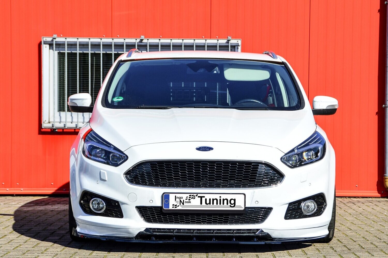 Voorspoilerlip met vleugel Ford S-Max 2 ST-Line 2015-2019