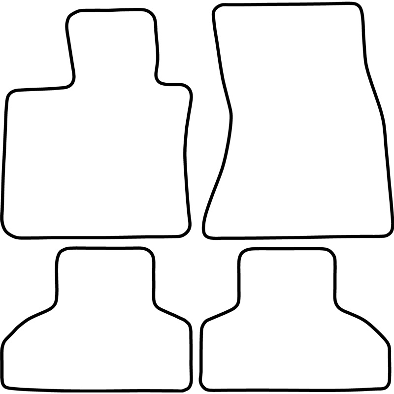 Set velour car mats  BMW X5 F15 2013-2018