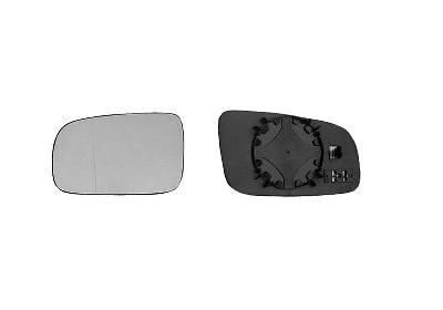 spiegelglas, bol glas, verwarmd, 12cm, rechts Audi A6, 1994-1999