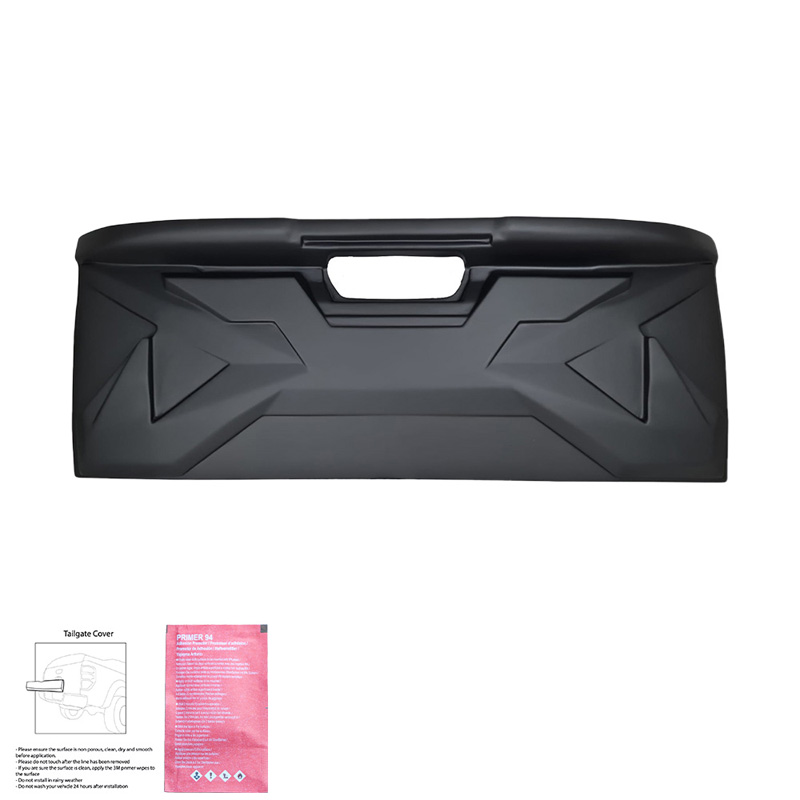 Tailgate Cover  Nissan Navara NP300 (D23) 2014-2021 - Matt black