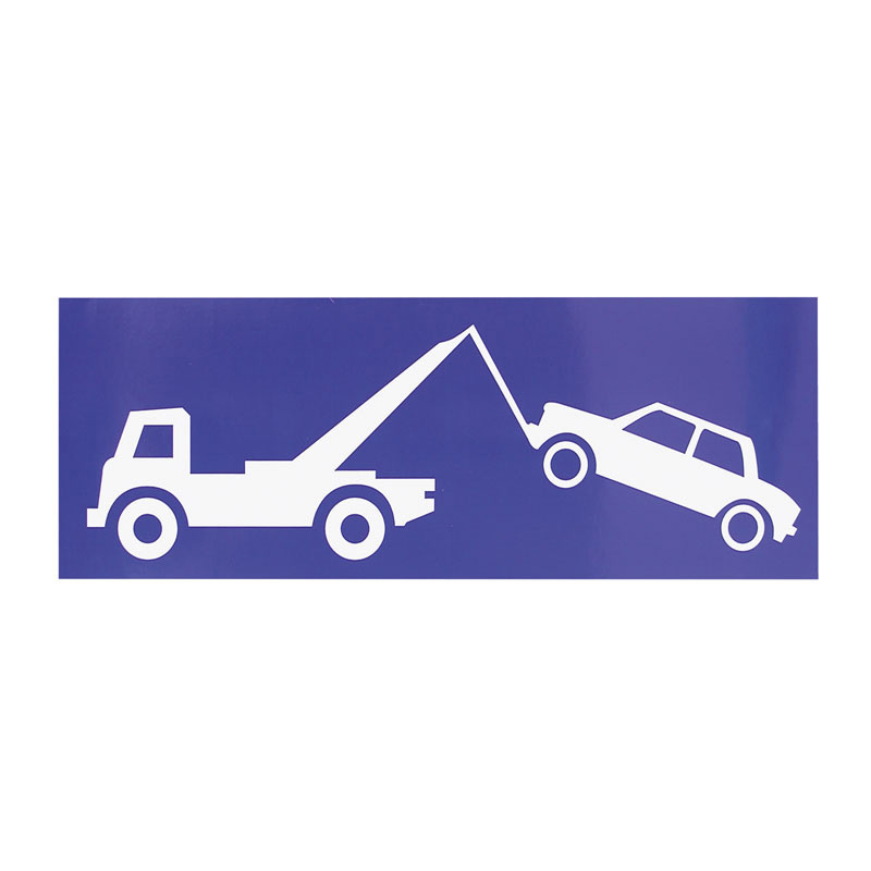 Carpoint Sticker Parking Violation 33,5x14cm